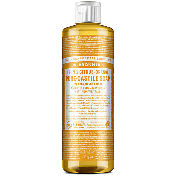 Dr Bronner&#39;s Magic Liquid Soap - Citrus (237ml, 473ml)
