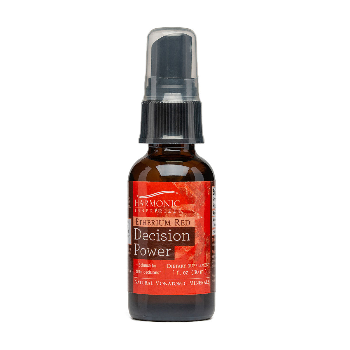 Etherium Red Mineral Essence Spray (1oz) | Harmonic Innerprizes | Raw Living UK | Supplements | Harmonic Innerprizes Etherium Red integrates the thinking of the brain with the emotions of the heart - useful during times of difficult decisions.