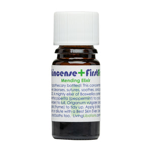 Frankincense First Friend | Living Libations | Raw Living UK | Health Nectar | Living Libations Frankincense FirstAid (5ml) combines the most potent anti-fungal, anti-bacterial & anti-inflammatory oils into a chrism of potential healing.