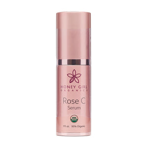 Rose C Serum | Honey Girl Organics | Raw Living UK | Skin Care | Beauty | Honey Girl Organics Rose C Serum: Renew, Repair, Protect and Tone your Skin with Super-Powered Vitamin C Serum. Designed to Balance and Restore.