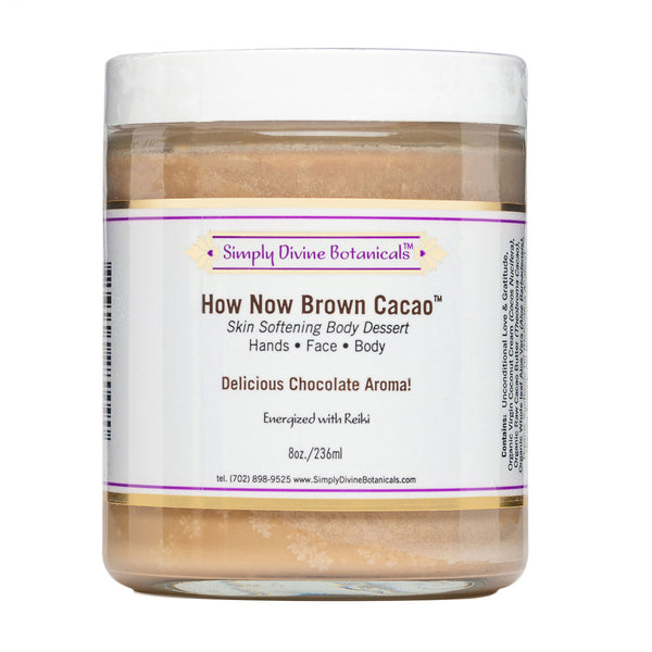 How Now Brown Cacao Body Butter Simply Divine Raw Living