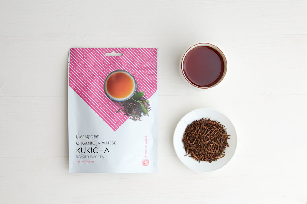 Clearspring - Organic Japanese Kukicha Loose Leaf Tea (90g) - Better Before 1st October 2025