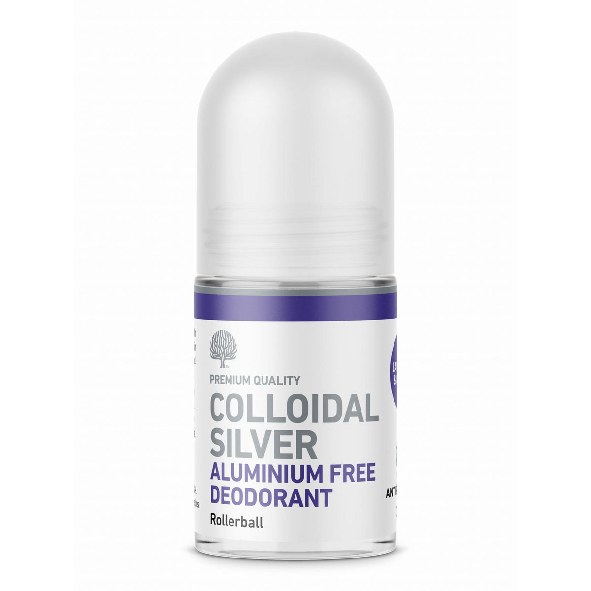 Nature&#39;s Greatest Secret - Colloidal Silver Roll-On Deodorant Lavender &amp; Citrus (50ml)