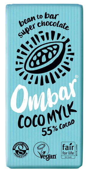 Ombar Coco Mylk 55% Organic Chocolate (70g)