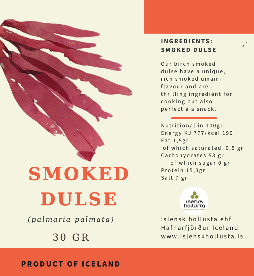 Islensk Hollusta - Birch Smoked Dulse (30g)