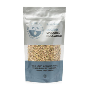 Organic Buckwheaties Sprouted Buckwheat | Sun & Seed | Raw Living UK | Cereals | Raw Foods | Sun & Seed Organic Buckwheaties (Sprouted Buckwheat) are Soaked & Dehydrated Buckwheat Groats (seeds, not grains). Use them in Cereals, Desserts & Trail Mixes.