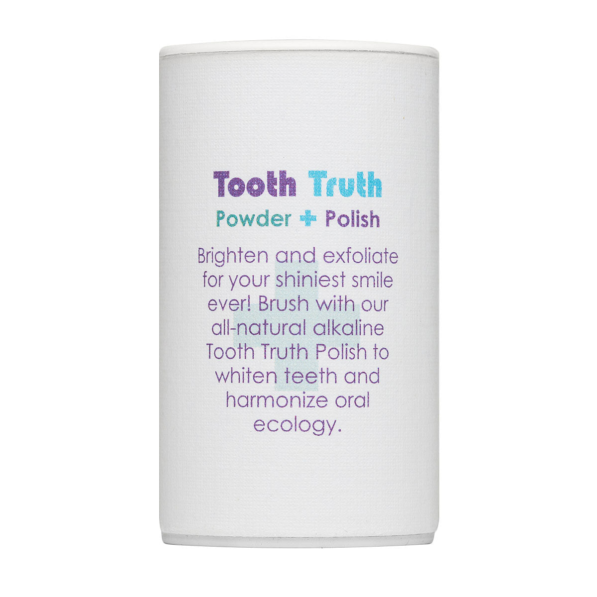 Tooth Truth Powder Polish | Living Libations | Raw Living UK | Tooth Care | Living Libations Tooth Truth Powder (30ml): Natural, Vegan, Exfoliating &amp; Brightening Tooth Care. With Miracle Salt, Sodium &amp; Magnesium Bicarbonate, MSM.