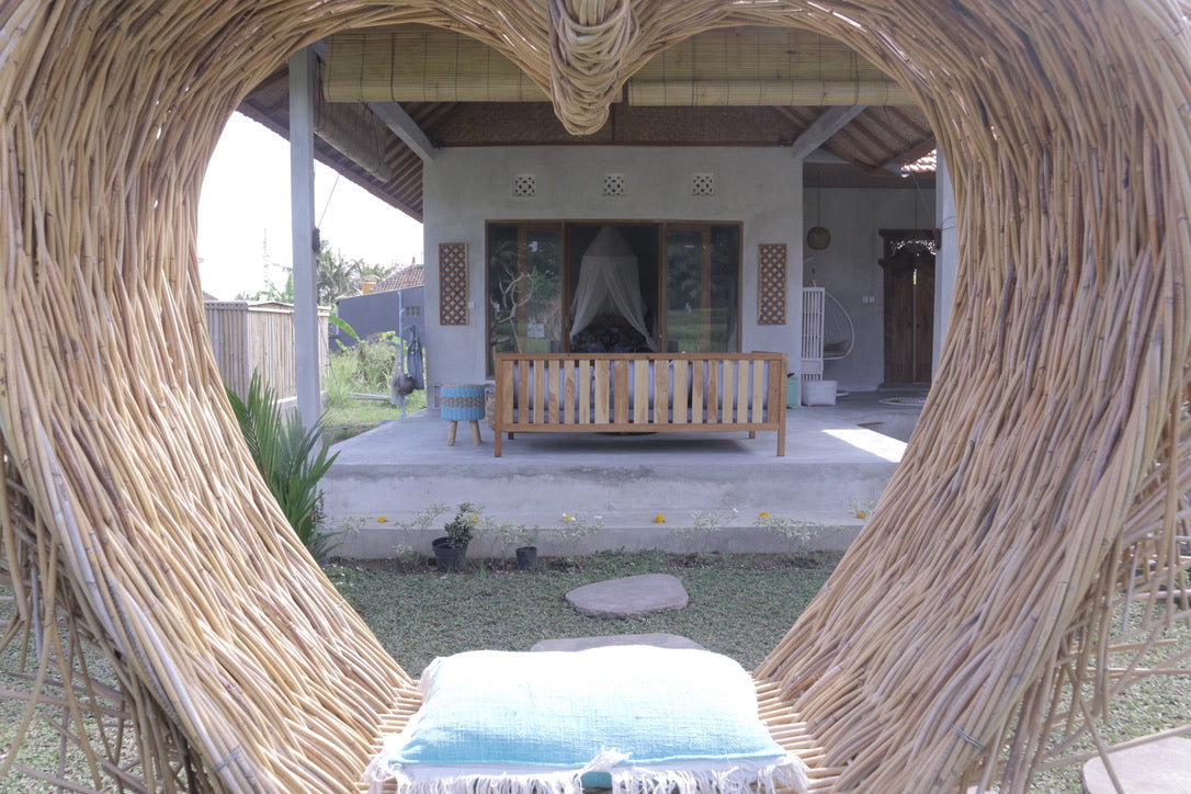 Kate Magic | Bali Magic Villa | Raw Living UK | Events &amp; Retreats | Eco Holiday Rentals | An Eco-Villa in the rice fields, Waranugraha (Magic Villa) is situated in the village of Singakerta, just 10 minutes outside of Ubud, Bali&#39;s spiritual mecca.
