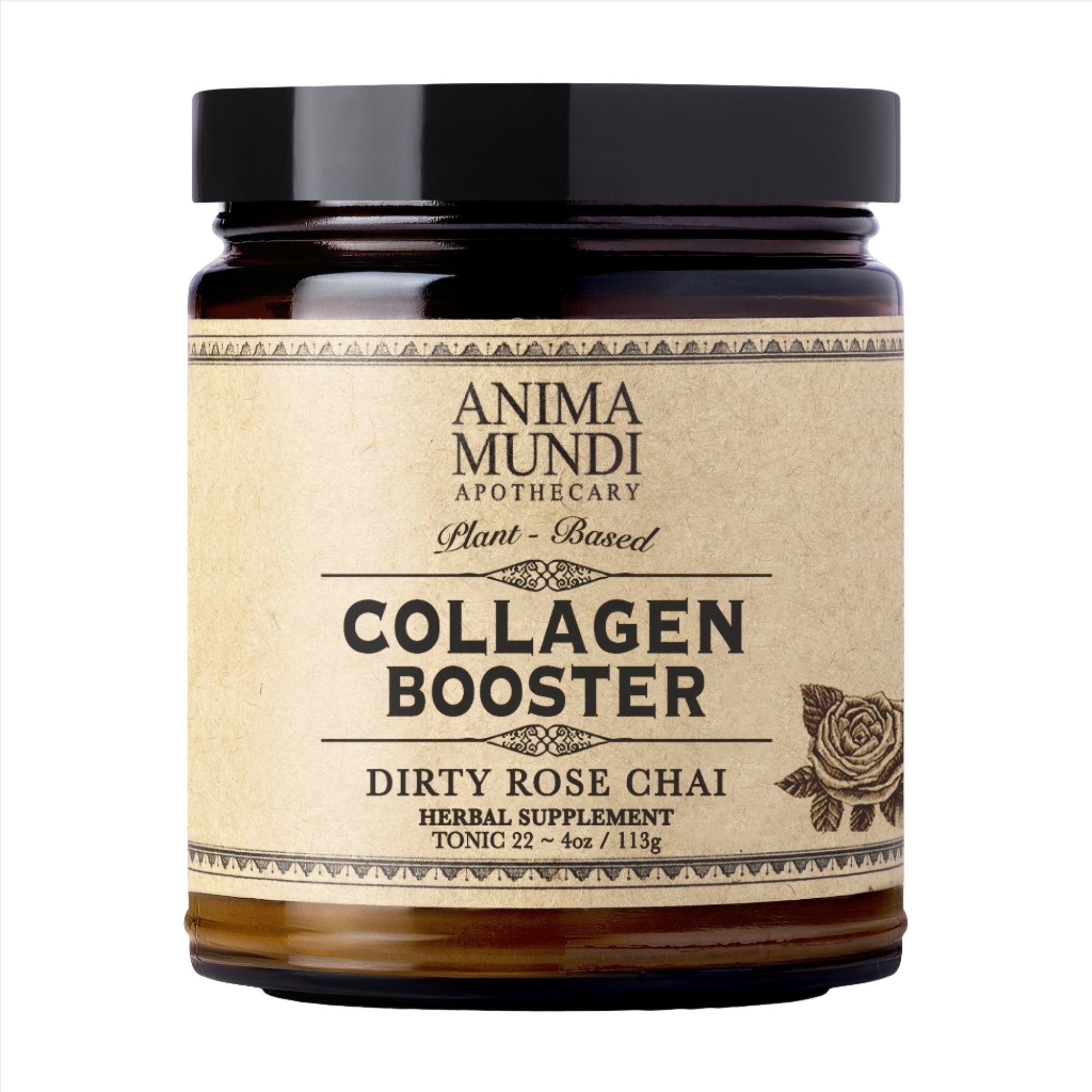 Anima Mundi Herbals - Collagen Booster Dirty Rose Chai (4oz)