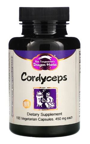 Dragon Herbs - Cordyceps (100 caps)