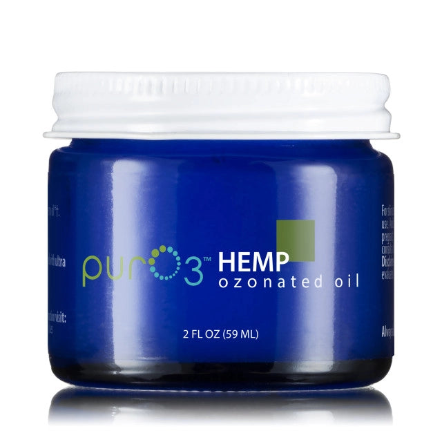 PurO3 Ozonated Organic Hemp Oil (2oz)