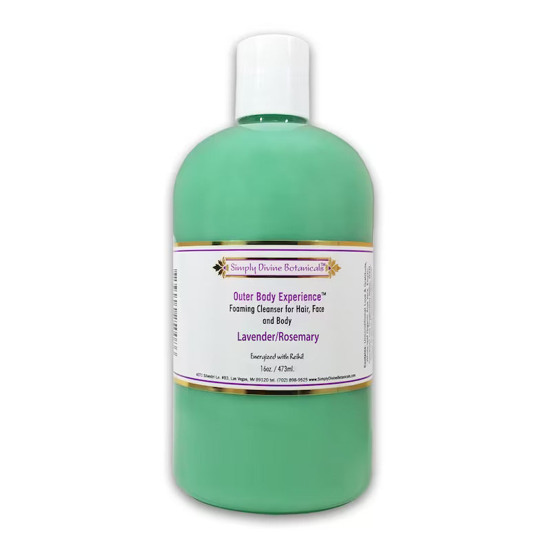 Simply Divine Botanicals - Outer Body Experience LAVENDER-ROSEMARY (16oz)