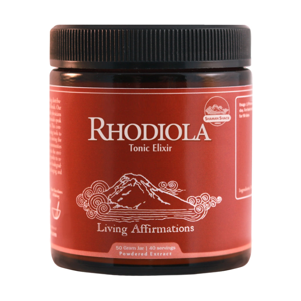 Rhodiola Crenulata 12:1 Powdered Extract | Shaman Shack | Raw Living UK | Tonic Herbs | Adaptogens | Shaman Shack Rhodiola: this Adaptogen can Calm or Boost energy. It is a Blood Oxygenator, and is a wonderful Herb for those with High Mental Activity.
