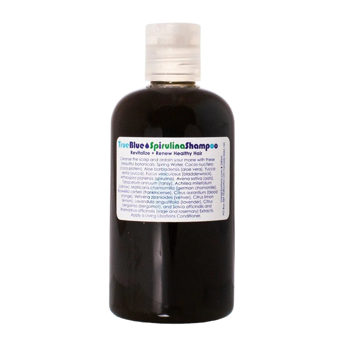 Living Libations - True Blue Spirulina Shampoo (30ml / 120ml / 240ml)
