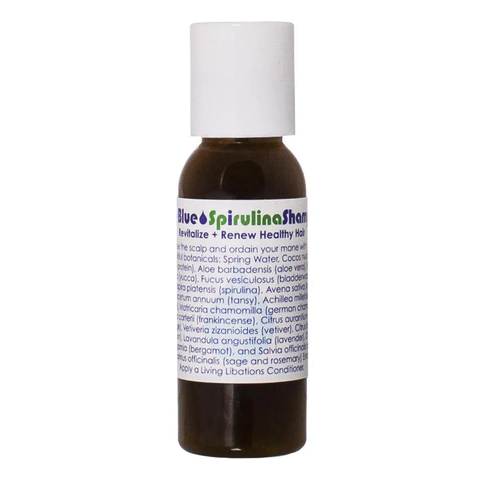 Living Libations - True Blue Spirulina Shampoo (30ml / 120ml / 240ml)