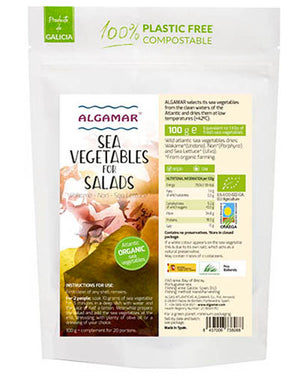 Algamar - Sea Vegetables for Salad Organic (100g)