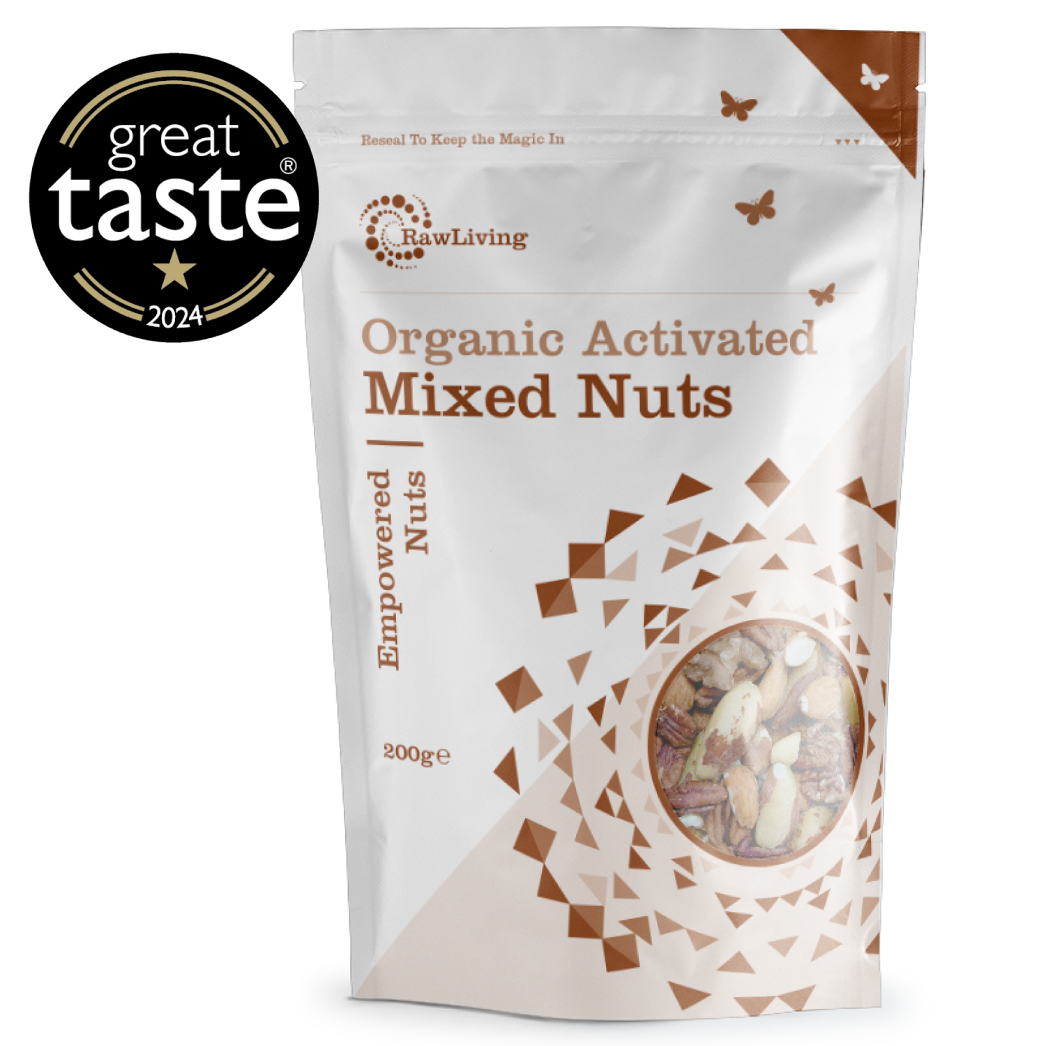 Organic Activated Mixed Nuts - Great Taste Award Winner 2024