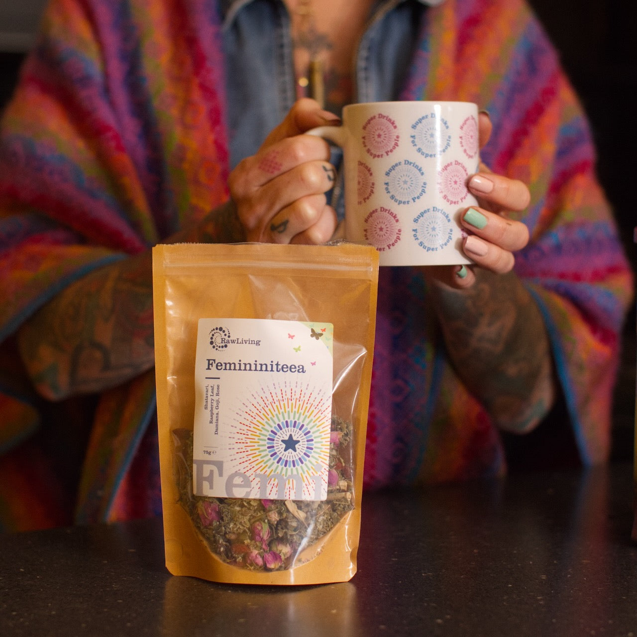 Raw Living Loose Leaf Herbal Tonic Teas