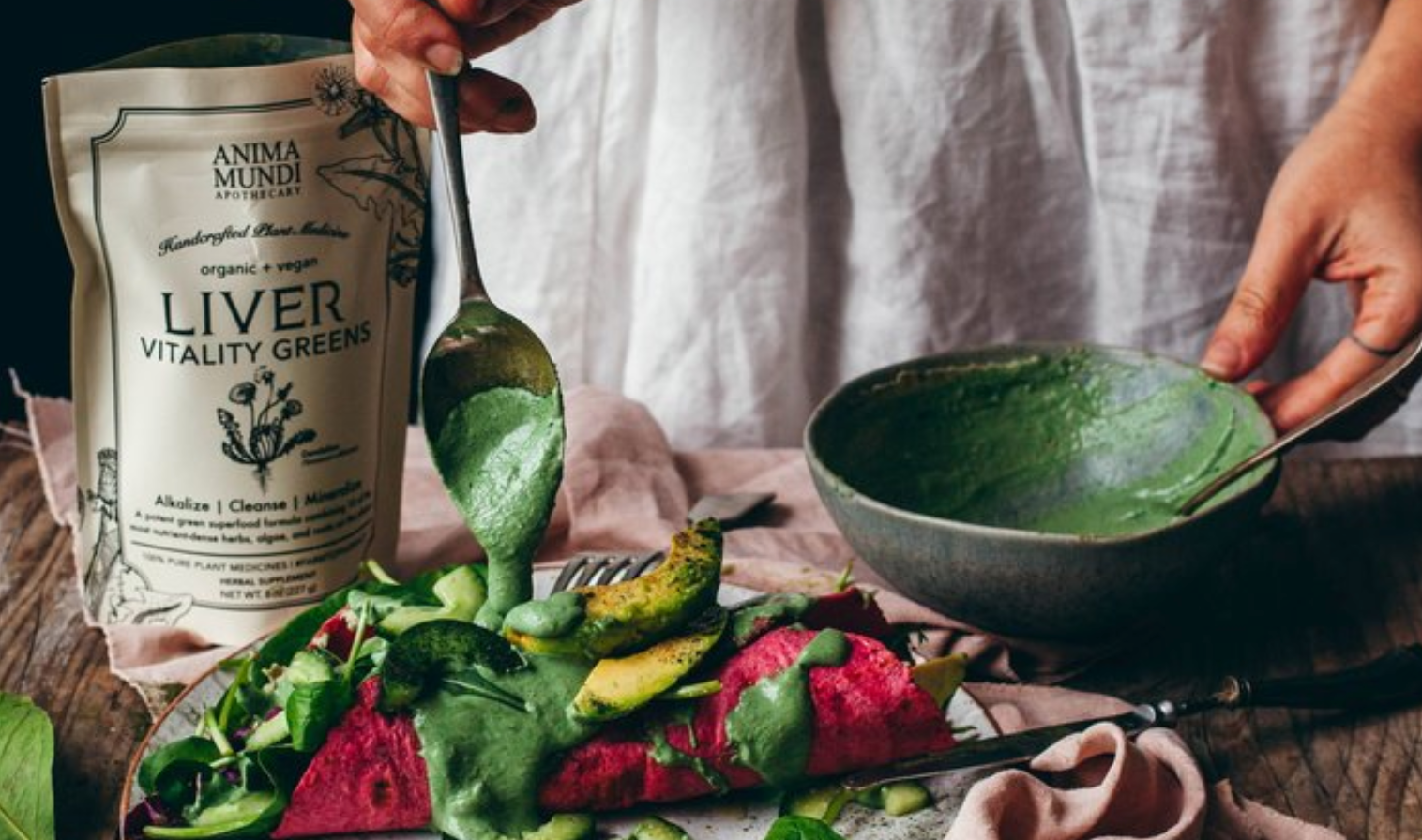 
          Liver Cleansing Tahini Dressing Recipe: Guest Recipe From Anima Mundi Herbals
        