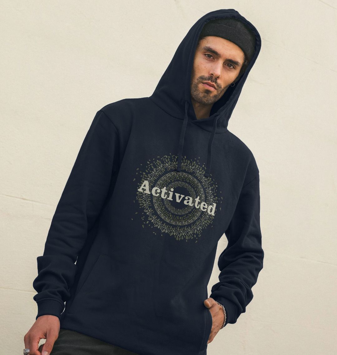 Men&#39;s Organic Cotton Hoodie - Activated