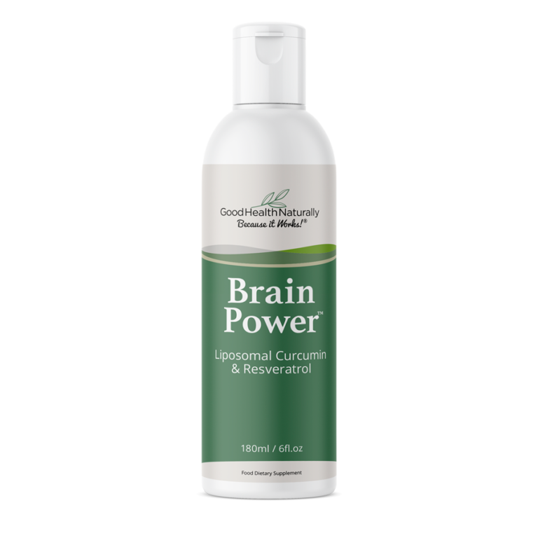 Brain Power - Liposomal Curcumin & Resveratrol (180ml)