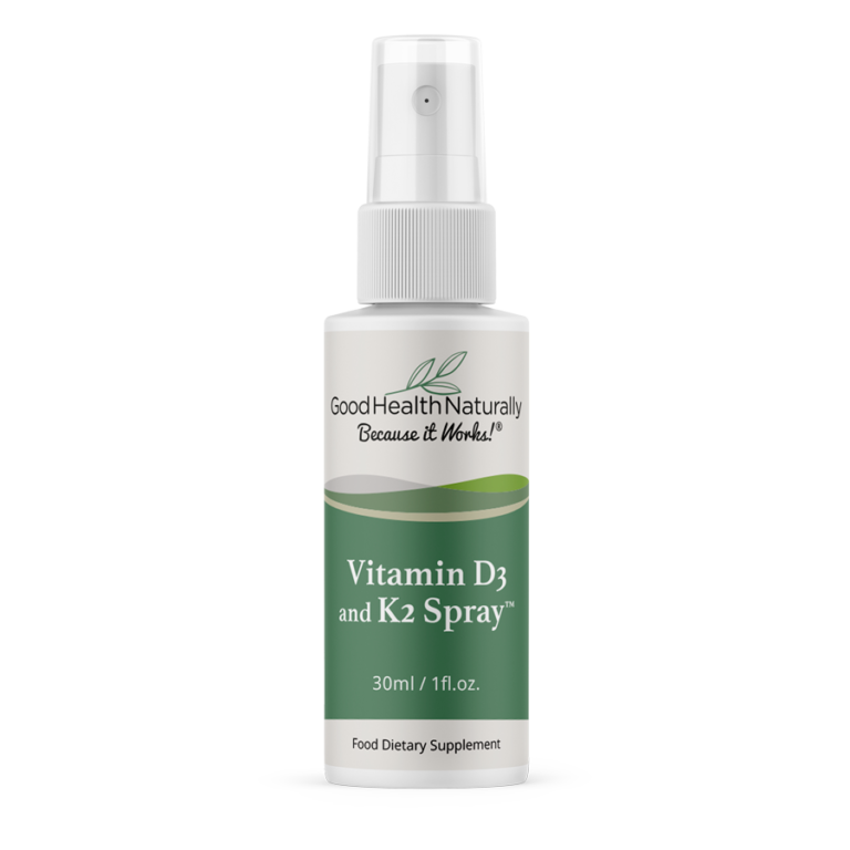 Good Health Naturally - Vegan Vitamin D3 and K2 Spray (30ml)
