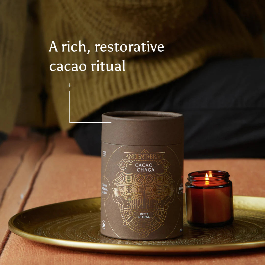 Cacao + Chaga Mushroom Powder