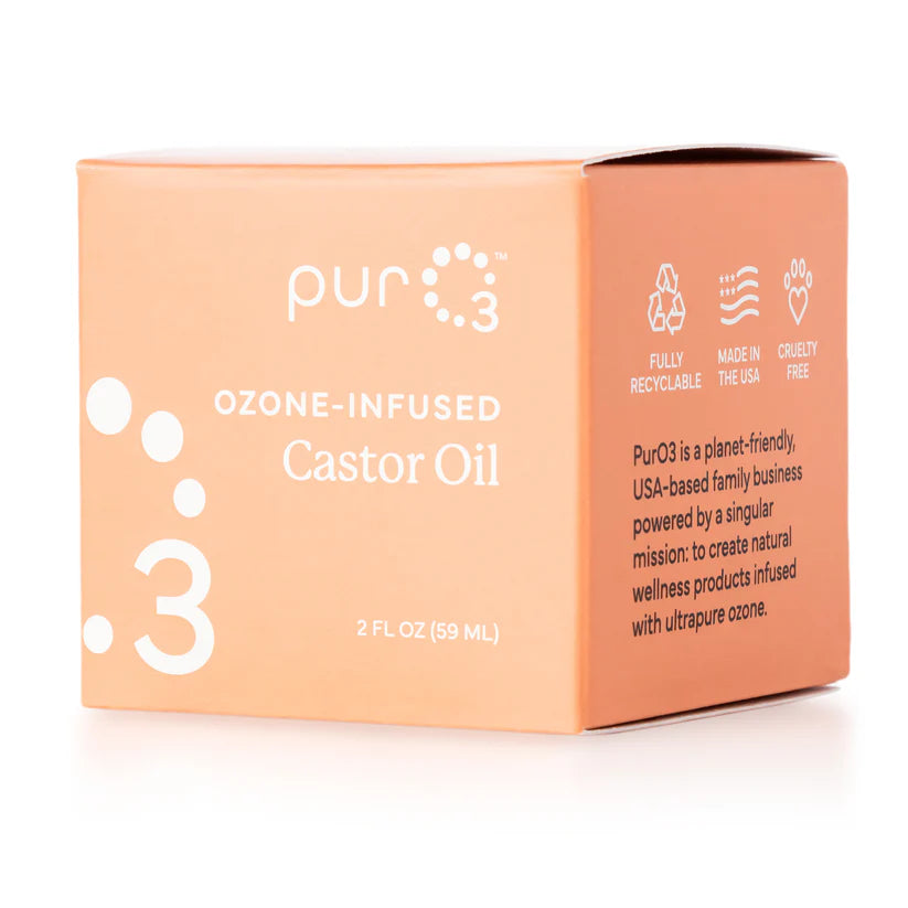 Ozone-Infused Castor Oil