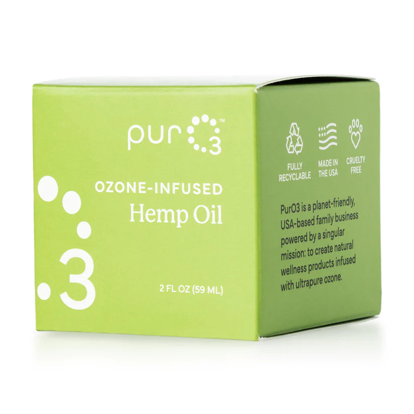 PurO3 Ozone-Infused Hemp Oil