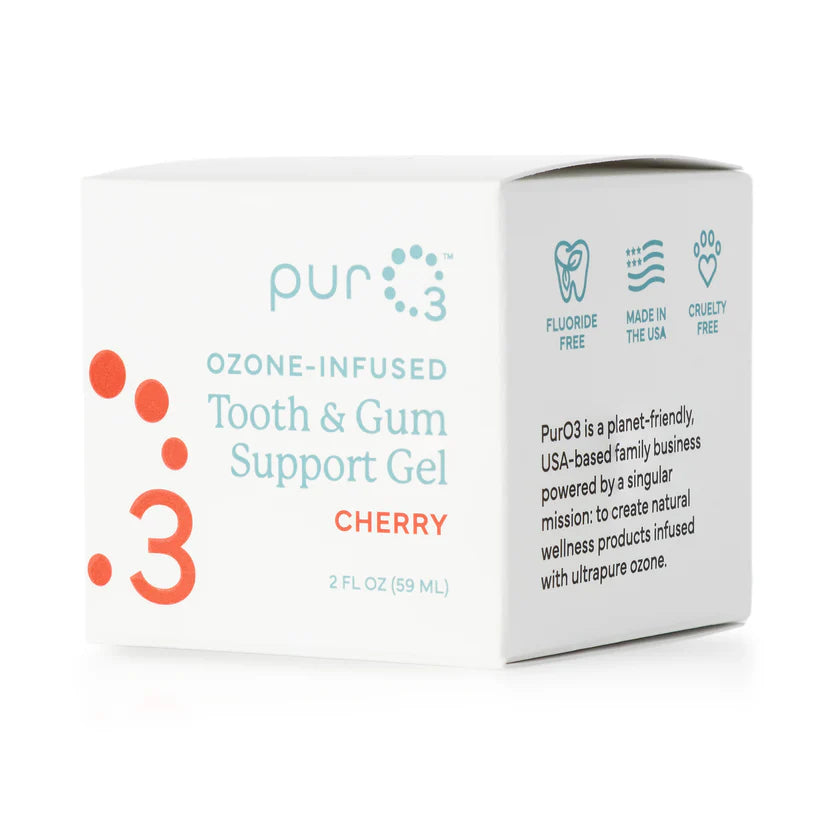 PurO3 Ozone-Infused Tooth and Gum Support - Cherry