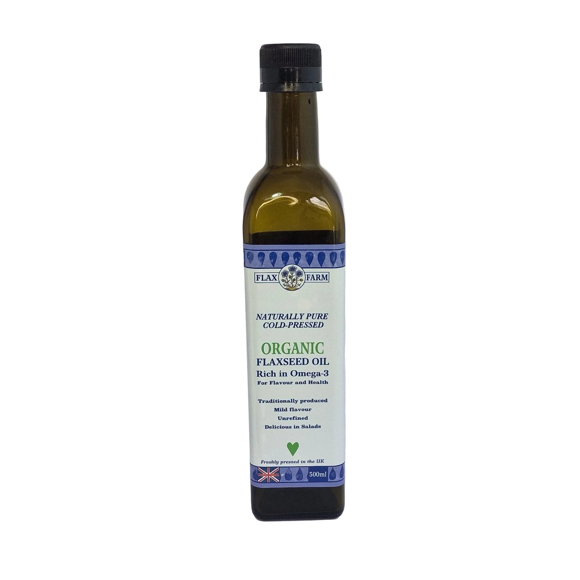 Organic Linseed Oil Cold Pressed