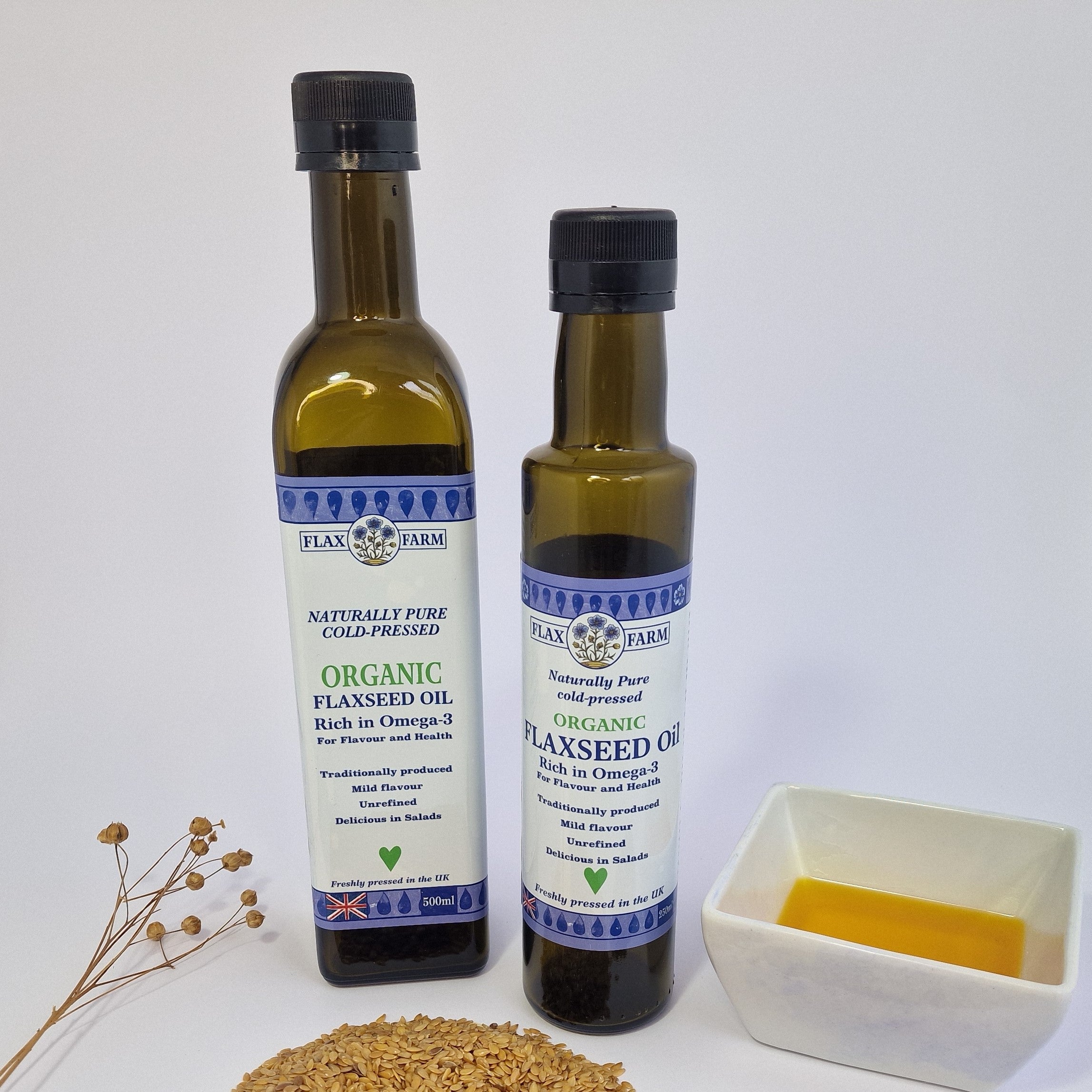 Organic Linseed Oil Cold Pressed