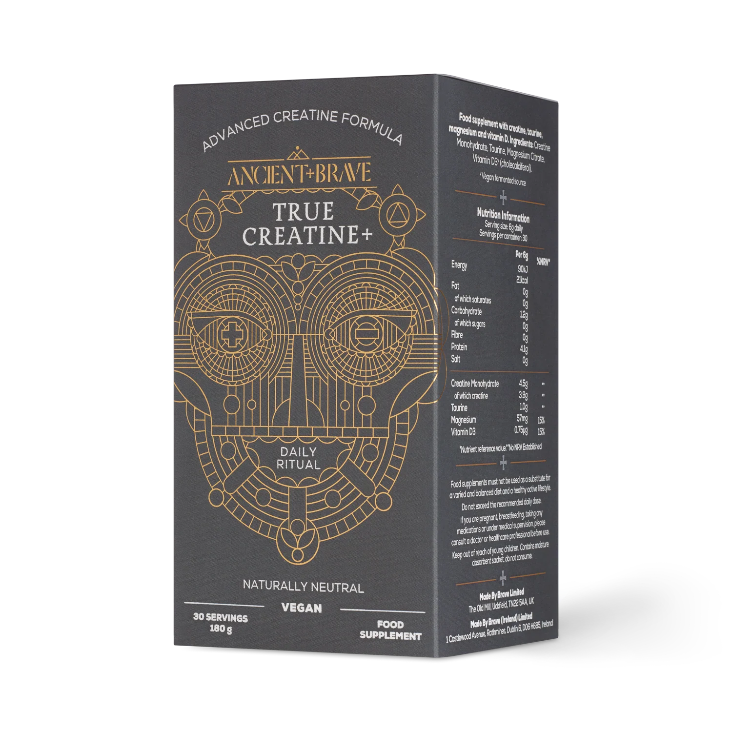 Ancient &amp; Brave - True Creatine+ (180g)