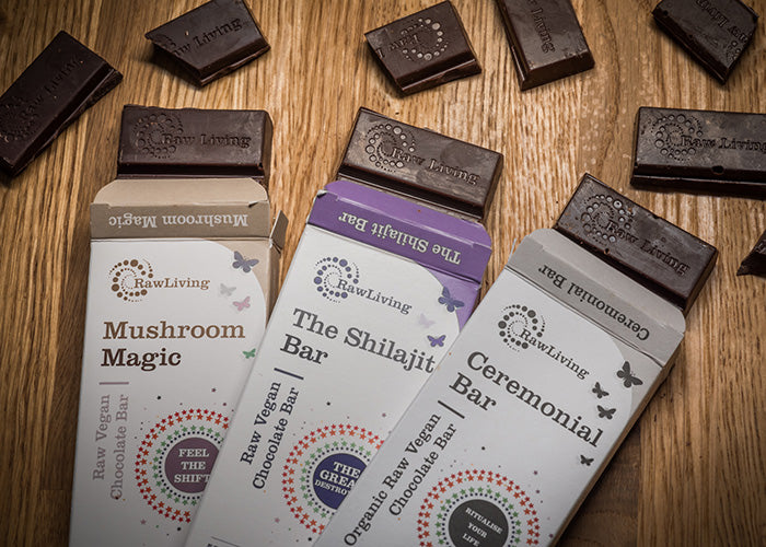 Mushroom Magic Raw Chocolate Bar with 8 Mushroom Extract (50g)