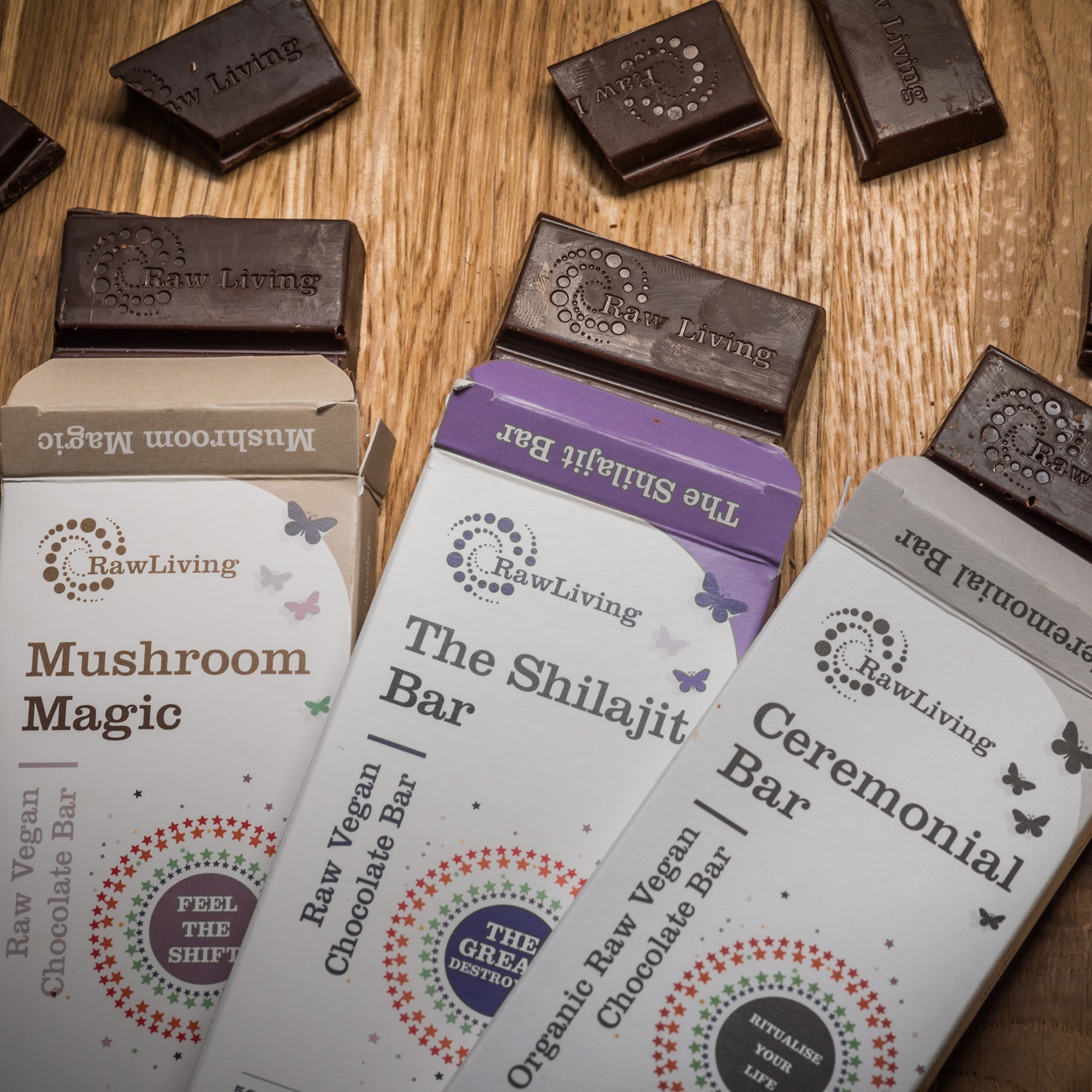 Raw Living Chocolate Bars Gift Bag Bundle