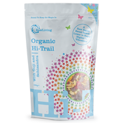 Hi-Trail: Organic Raw Vegan Trail Mix | Raw Living UK | Raw Living Organic Raw Hi-Trail Mix is the perfect Raw Vegan Snack, containing activated Seeds, with Goji, Schizandra, Cinnamon, Cacao Nibs & Mulberries.