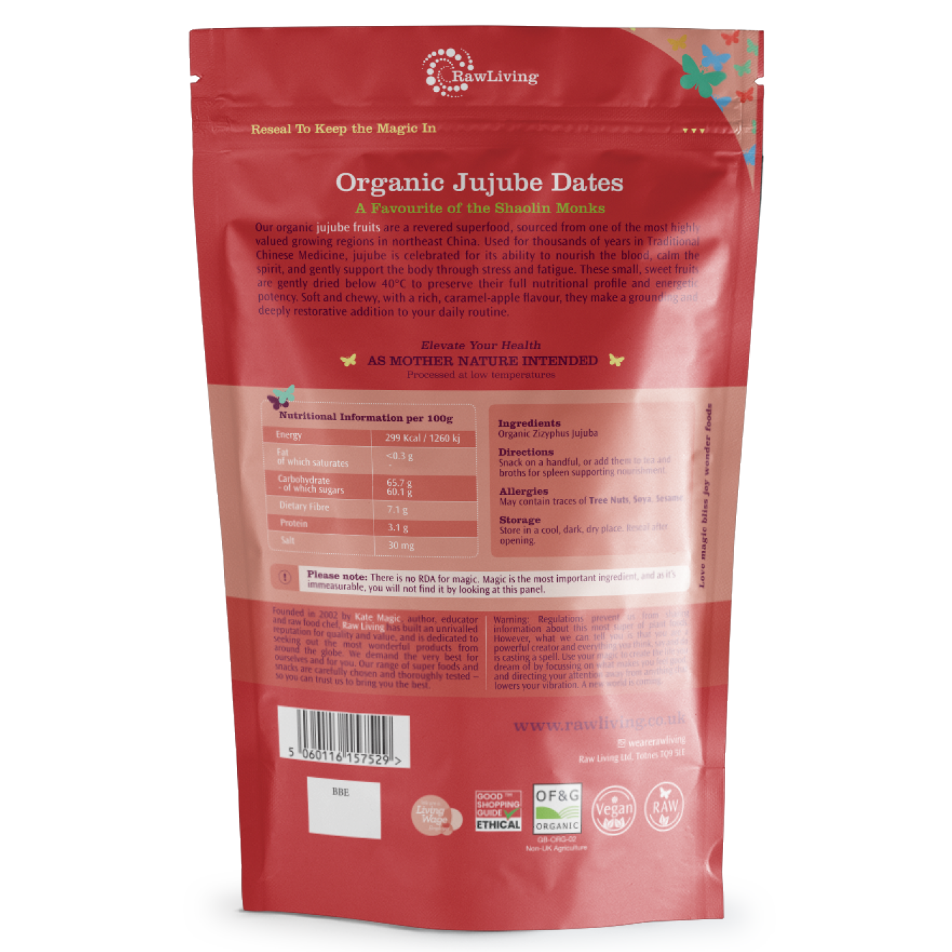Jujube Dates - Organic