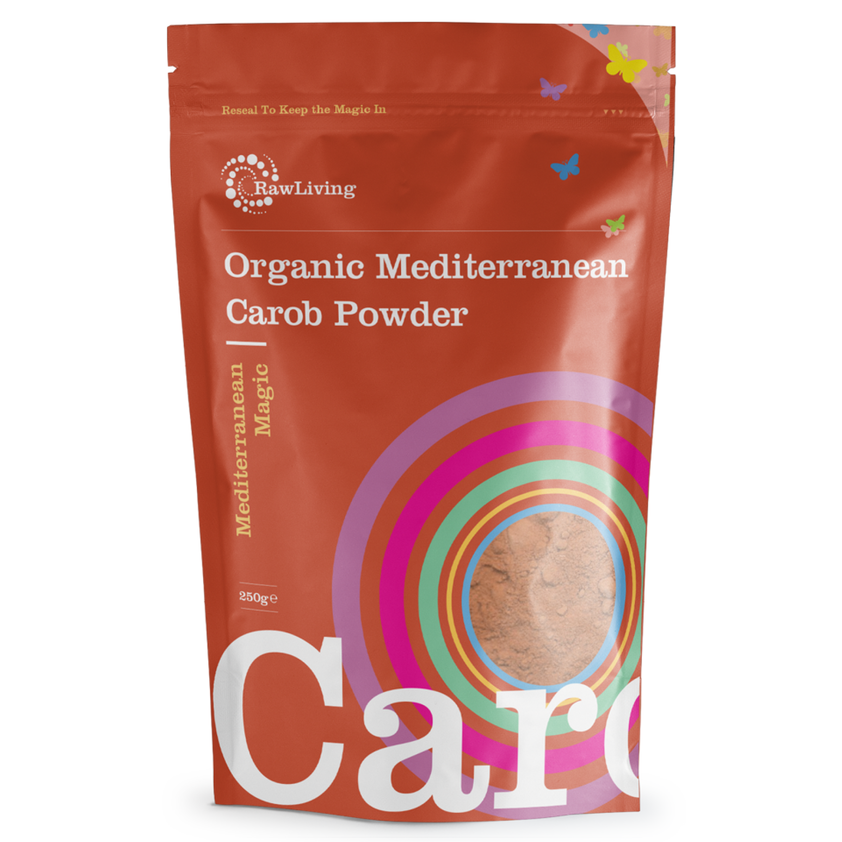 Organic Mediterranean Carob | Raw Living UK | Raw Foods | Natural Sweeteners | Raw Living Raw & Organic Mediterranean Carob: this powder has all the flavour of traditional roasted carob, but it's raw! A distinctive dark, but sweet flavour.