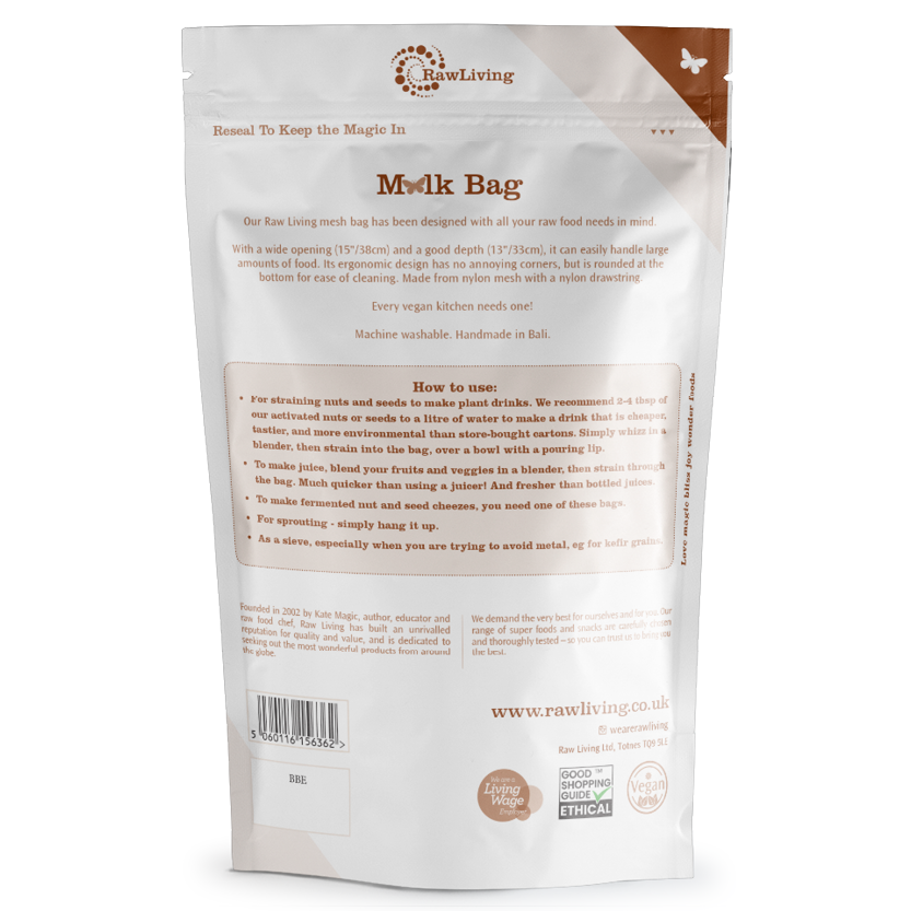 Nut Milk Bag (Raw Living)