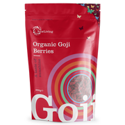 Organic Goji Berries | Raw Living UK | Super Foods | Raw Foods & Fruits | Raw Living Organic Goji Berries are a nutritious Super Food. Believed to increase "chi" (life-force), in those who eat them, Gojis are high in Anti-Oxidants.