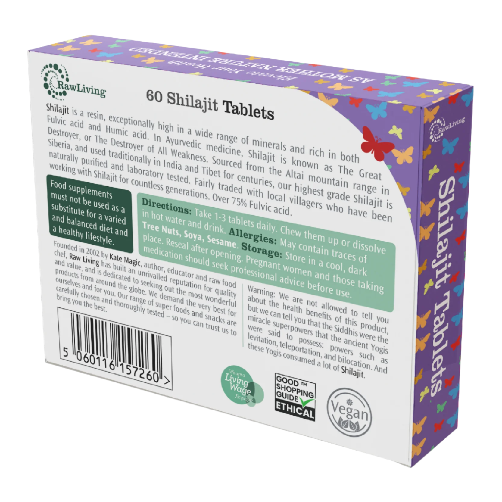 Mountain Shilajit Tablets (60 x 200mg)