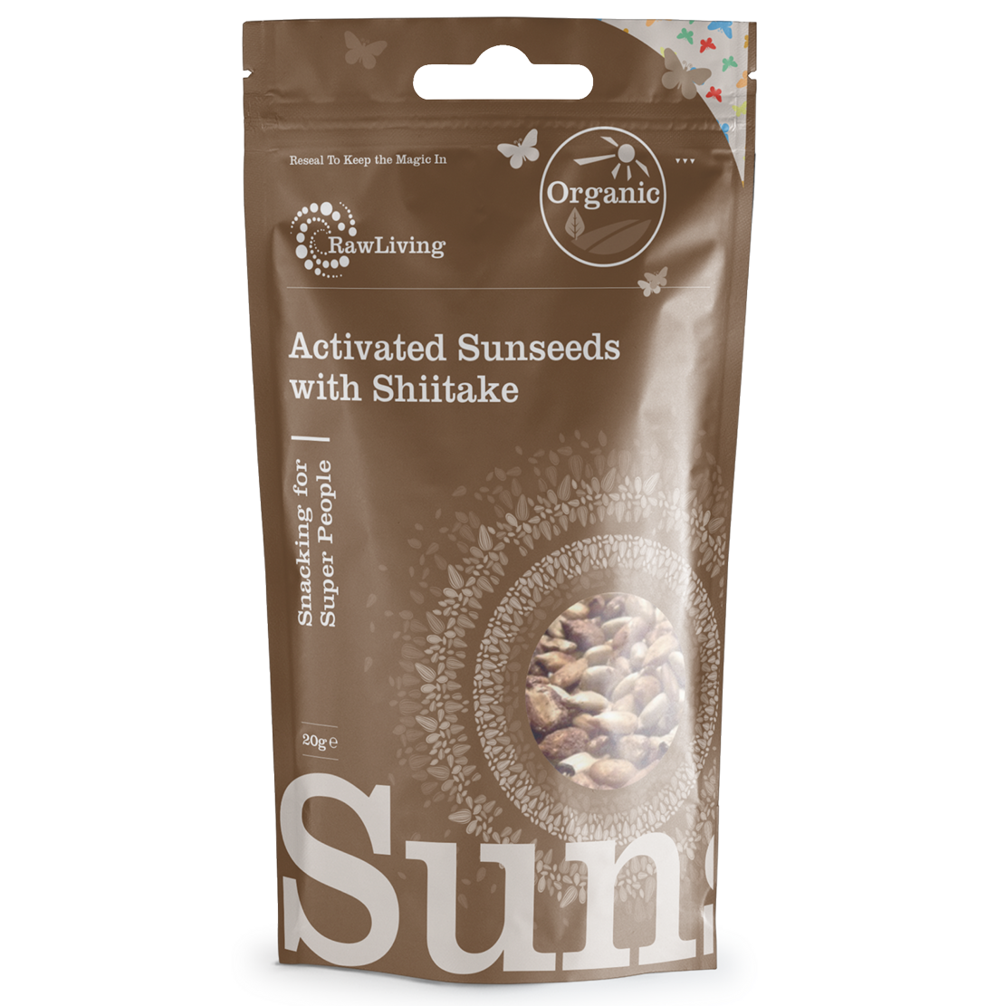 Activated Sunseeds with Shiitake - Organic