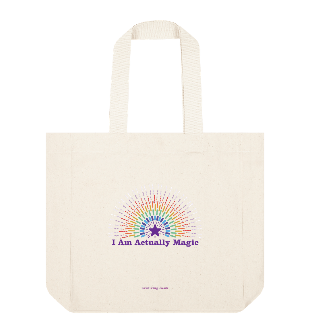 Urban Backwoods Anch Reusable Cotton Shopper Bag - Hipster Design, 38x42cm, 140gsm