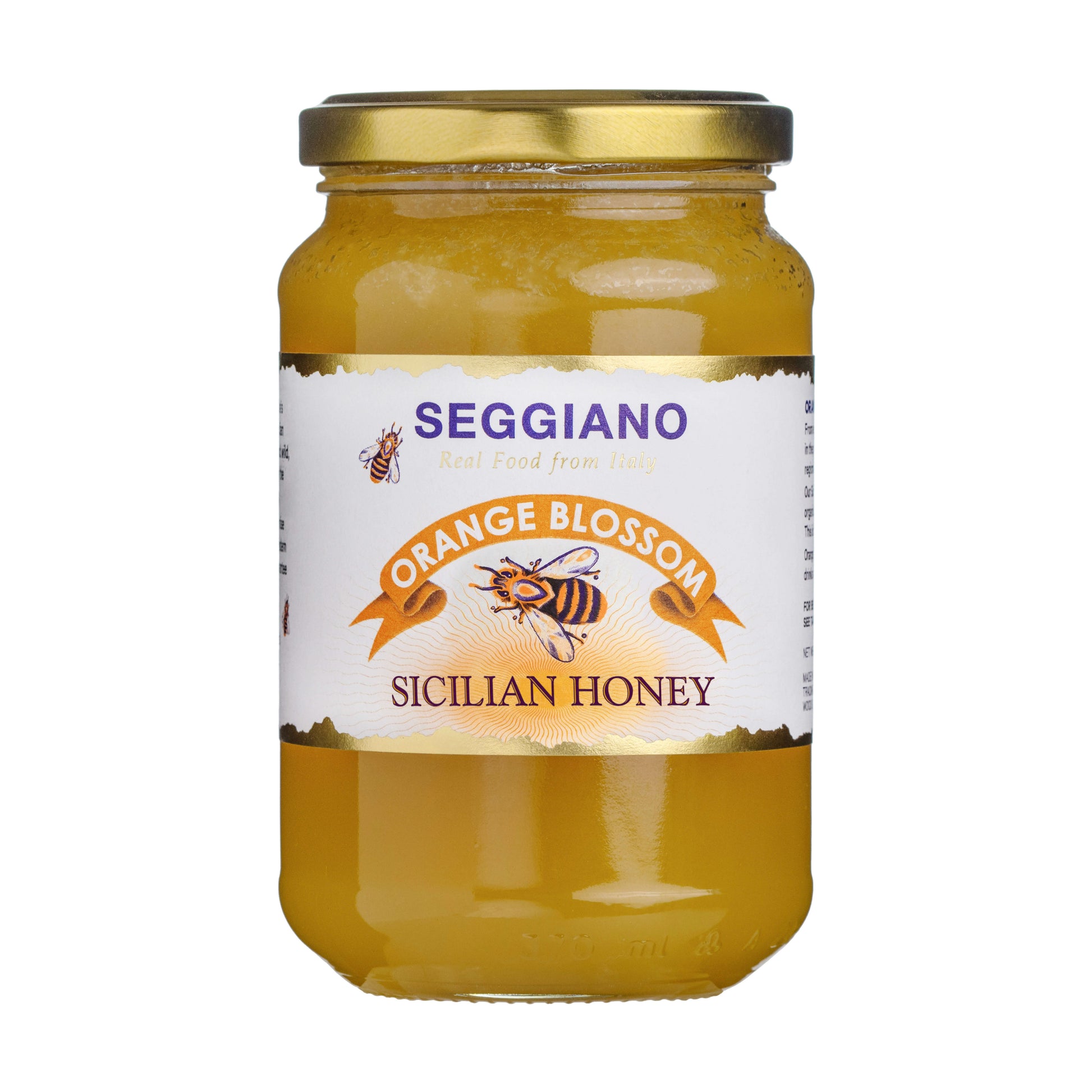 Seggiano Sicilian Orange Blossom Honey 500g jar