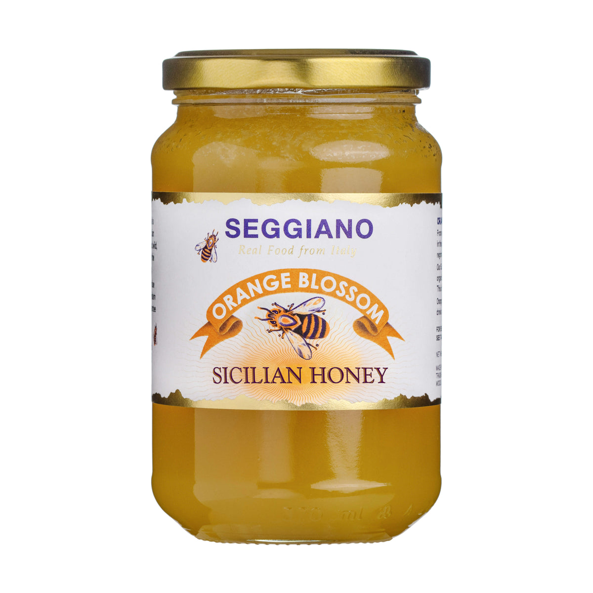 Seggiano Sicilian Orange Blossom Honey 500g jar