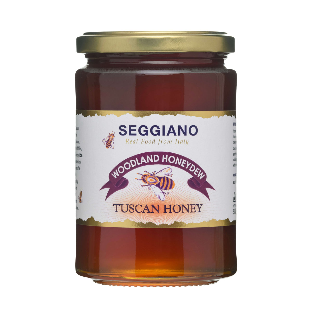 Seggiano Woodland Honeydew Honey 500g jar