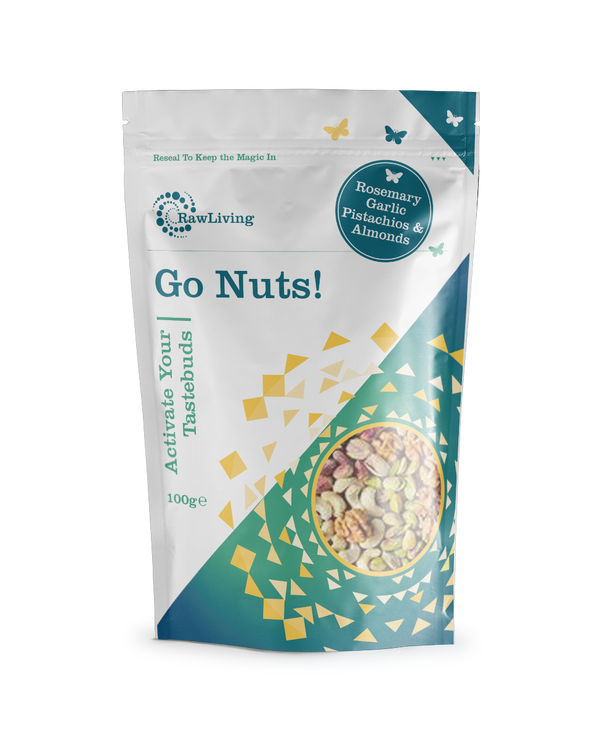 Organic Activated Mixed Nuts (200g, 1kg) Raw Living UK