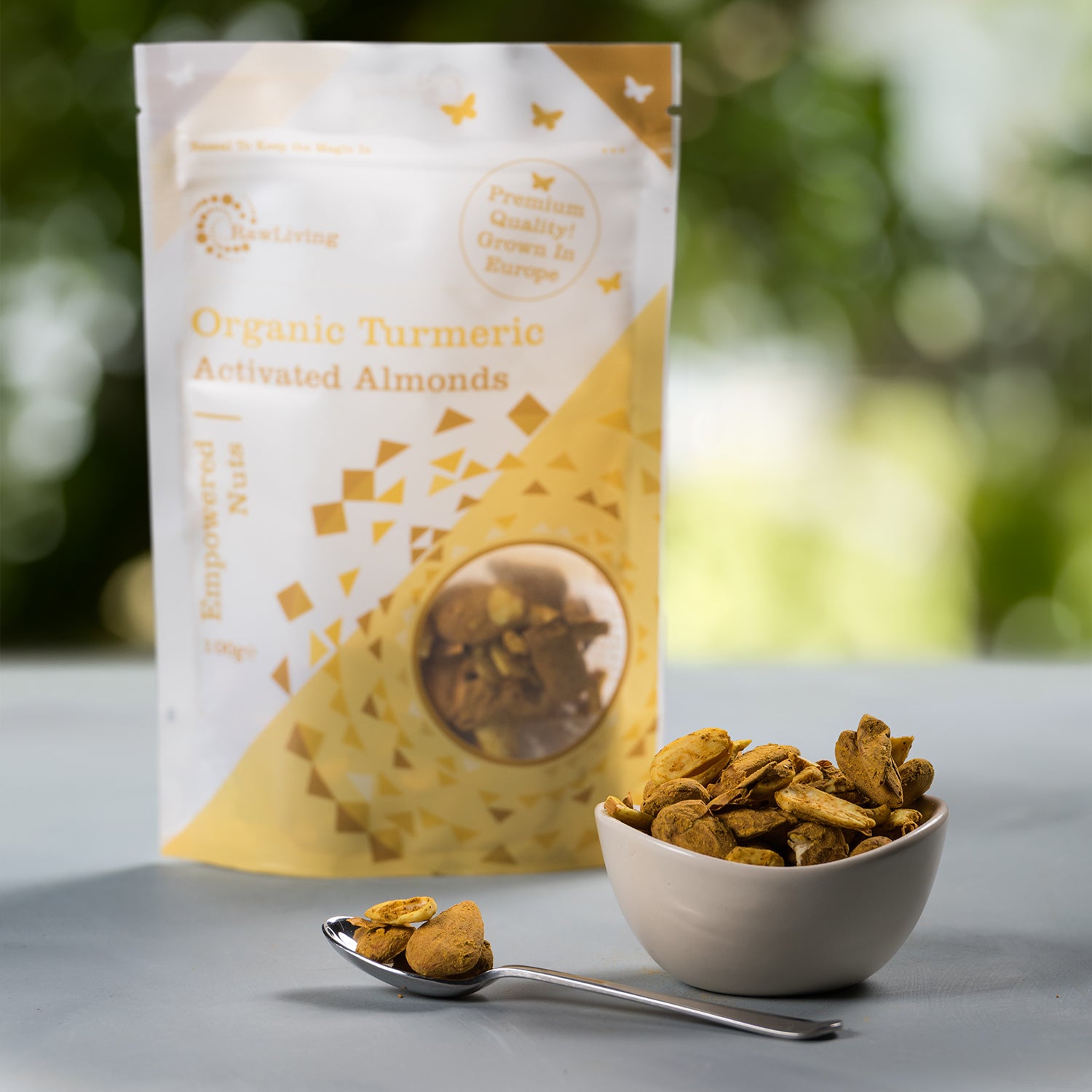 Turmeric Almonds - Activated & Organic
