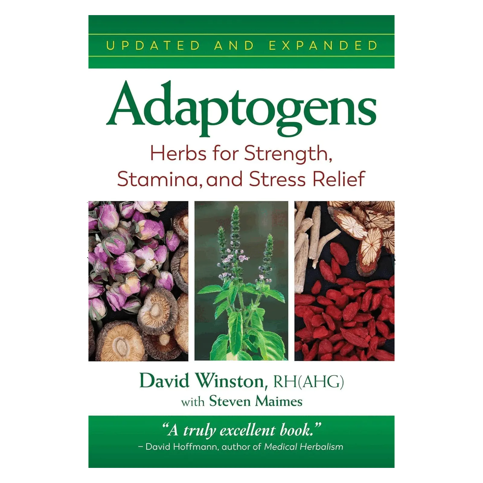Adaptogens | Maimes & Winston | Raw Living UK | Books | Adaptogens by David Winston and Steven Maimes provides a comprehensive look into Adaptogens, non-toxic herbs such as Ginseng, Eleuthero and Rhodiola.