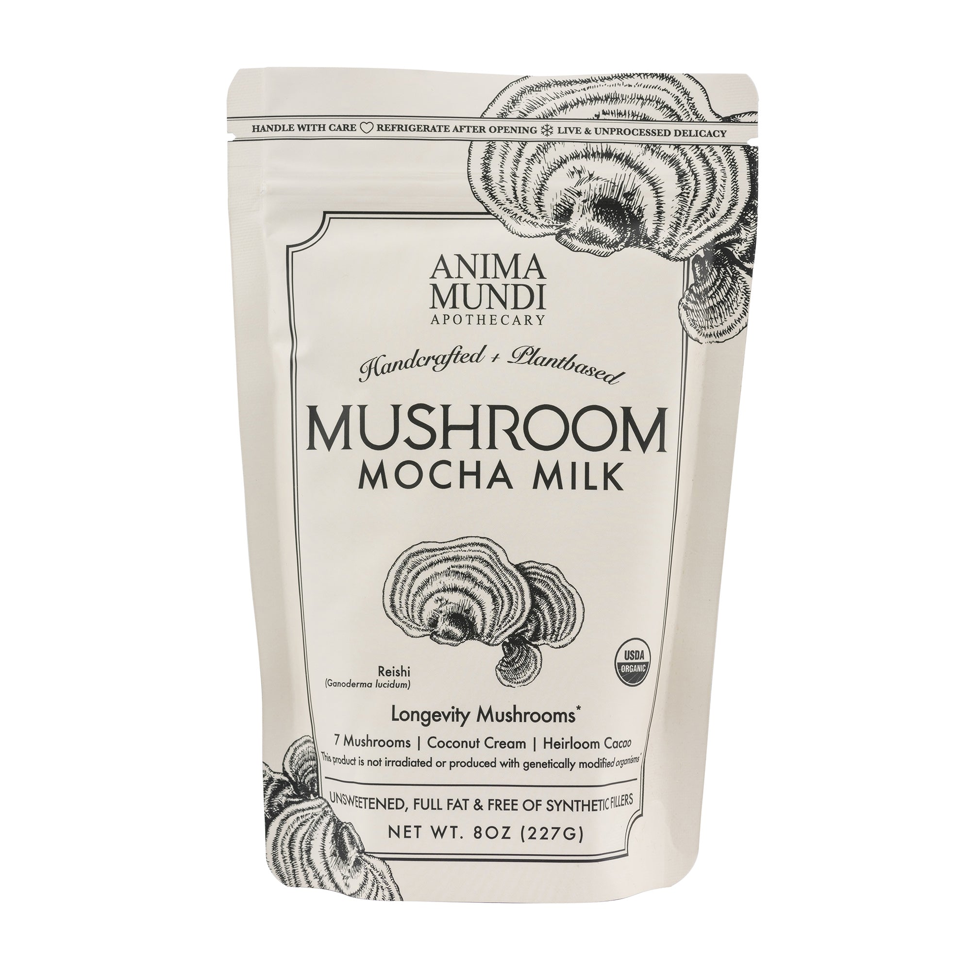 Mushroom Mocha Milk
